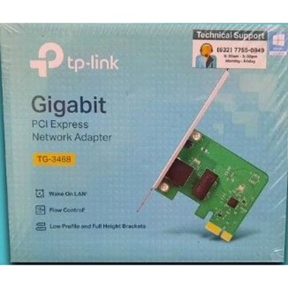 NIB TP-Link Gigabit PCI Express Network Adapter TG-3468 - Picture 3 of 3